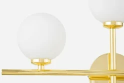 LAMPADA DA PARETE MODERNA CLASSICA ORO MARSIADA NEO