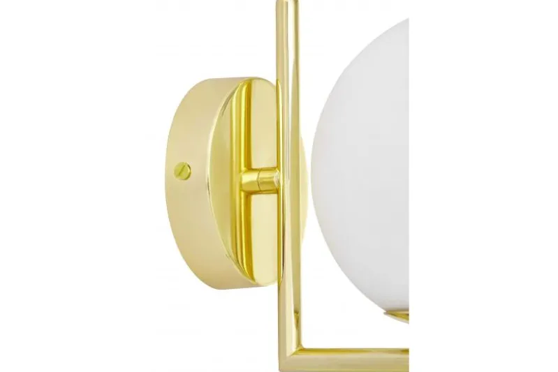 LAMPADA DA PARETE MODERNA CLASSICA ORO SORENTO D15