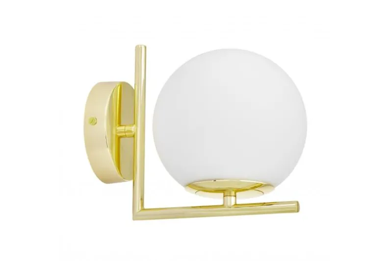 LAMPADA DA PARETE MODERNA CLASSICA ORO SORENTO D15
