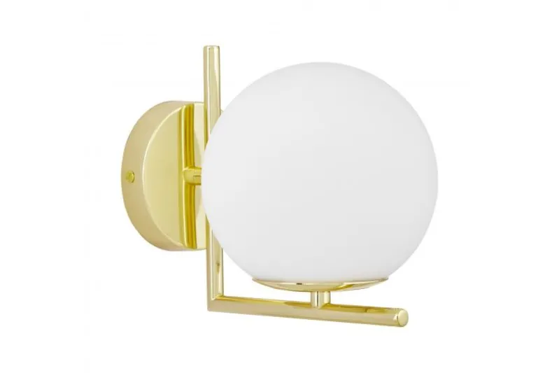 LAMPADA DA PARETE MODERNA CLASSICA ORO SORENTO D15