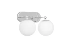 LAMPADA DA PARETE MODERNA CROMATA FREDICA W2