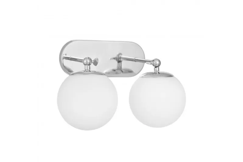 LAMPADA DA PARETE MODERNA CROMATA FREDICA W2