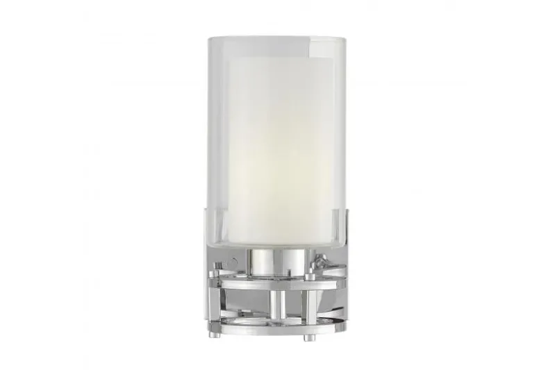 LAMPADA DA PARETE MODERNA CROMO MARIETTA W1