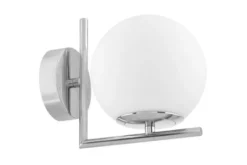 LAMPADA DA PARETE MODERNA CROMO SORENTO D15