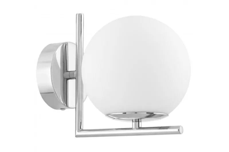 LAMPADA DA PARETE MODERNA CROMO SORENTO D15