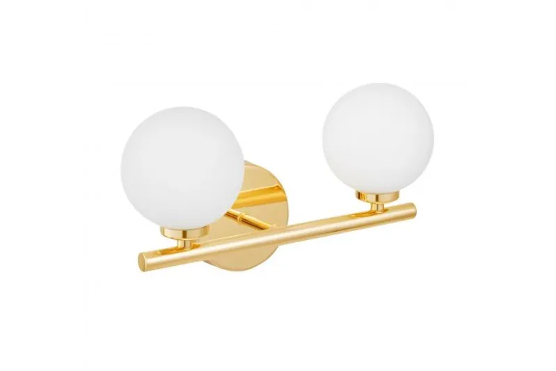 LAMPADA DA PARETE MODERNA DORATA MARSIADA W2