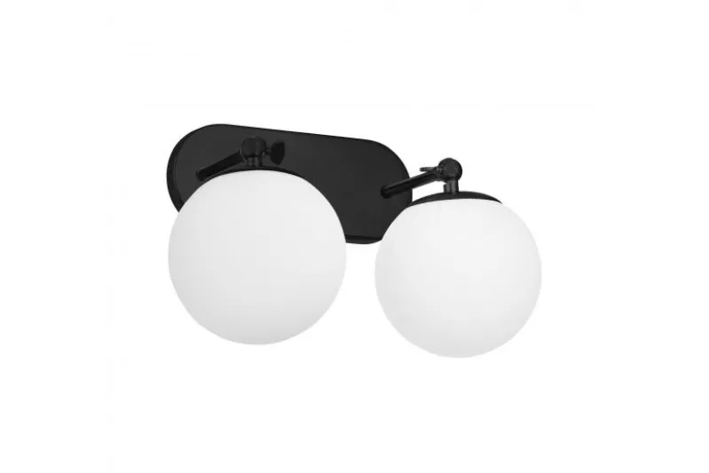 LAMPADA DA PARETE MODERNA NERA LAMPADA DA PARETE FREDICA W2