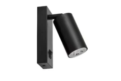 LAMPADA DA PARETE MODERNA NERA NEO PRO