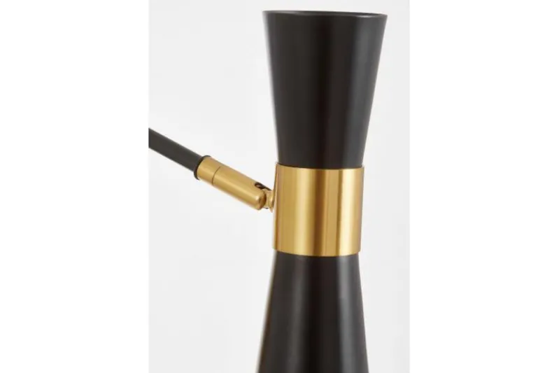 LAMPADA DA PARETE MODERNA NERA SENA W2