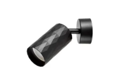 LAMPADA DA PARETE MODERNA NERO BOVA W1