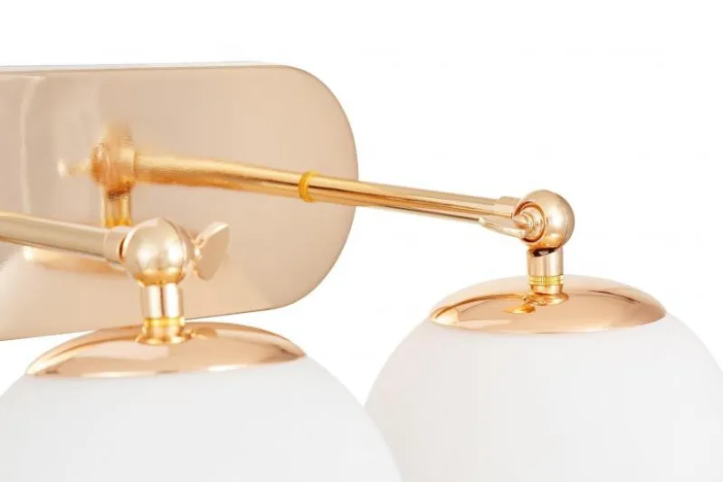 LAMPADA DA PARETE MODERNA ORO FREDICA W2