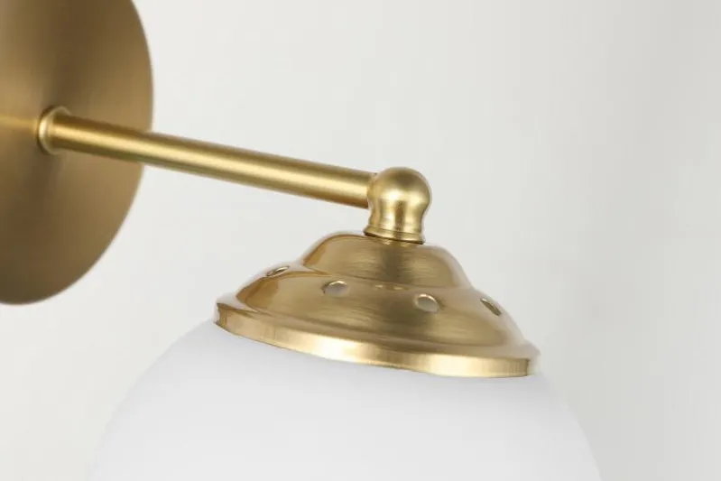 LAMPADA DA PARETE MODERNA OTTONE FINO W1