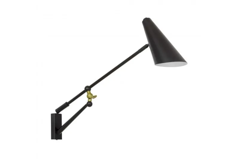 LAMPADA DA PARETE MODERNA RUNA NERE