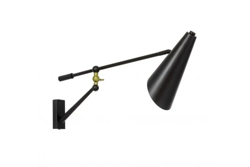 LAMPADA DA PARETE MODERNA RUNA NERE