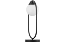 LAMPADA DA SCRIVANIA NERA MODERNA VERO W1