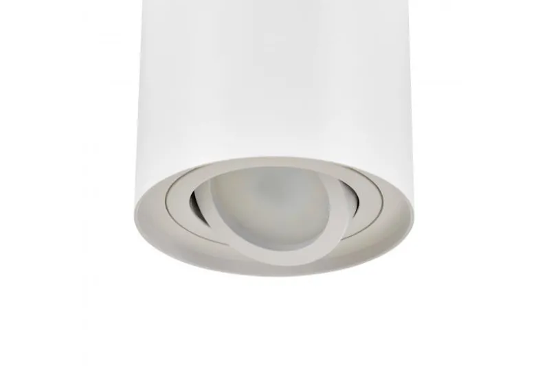 LAMPADA DA SOFFITTO CONE W1 IN METALLO BIANCO
