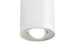 LAMPADA DA SOFFITTO CONE W1 IN METALLO BIANCO