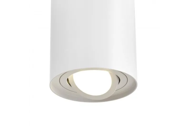LAMPADA DA SOFFITTO CONE W1 IN METALLO BIANCO