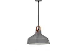 LAMPADA DA SOFFITTO GRIGIO DONA W1