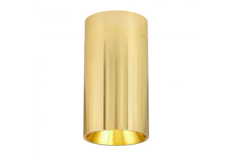 LAMPADA DA SOFFITTO IN METALLO ORO FLOR W1