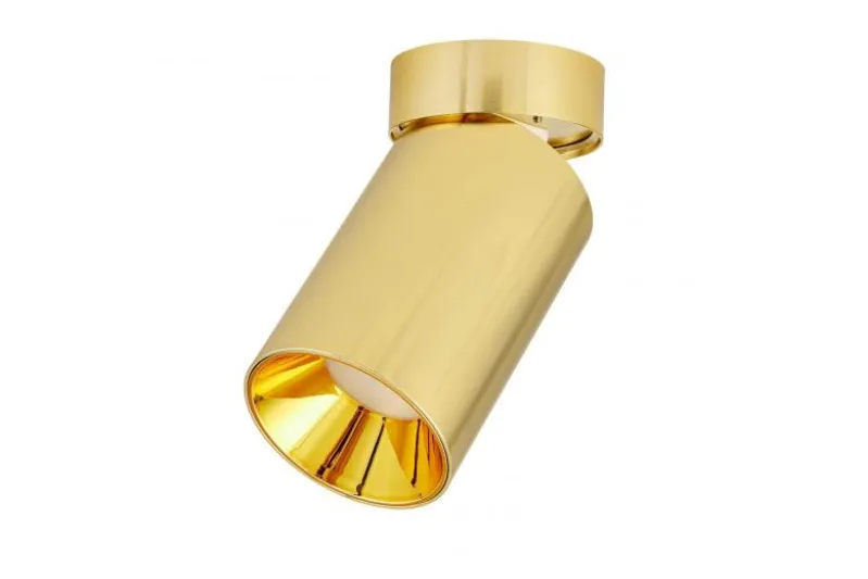 LAMPADA DA SOFFITTO IN METALLO ORO FLOR W1