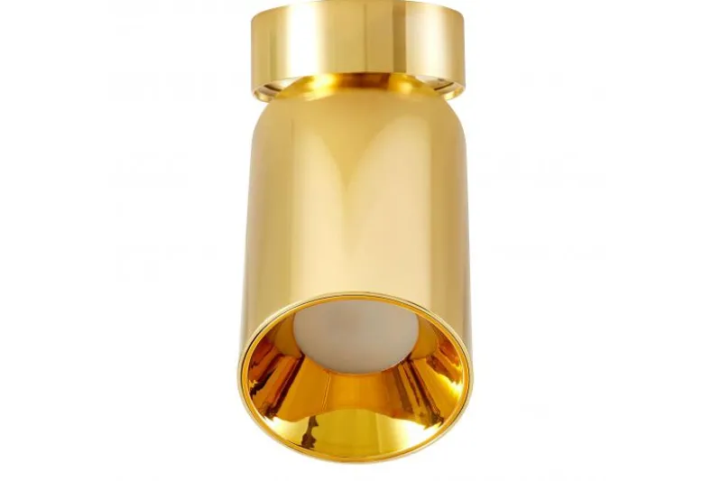 LAMPADA DA SOFFITTO IN METALLO ORO FLOR W1