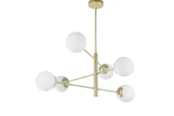 LAMPADA DA SOFFITTO MODERNA CLASSIC ORO FINO PRO W6