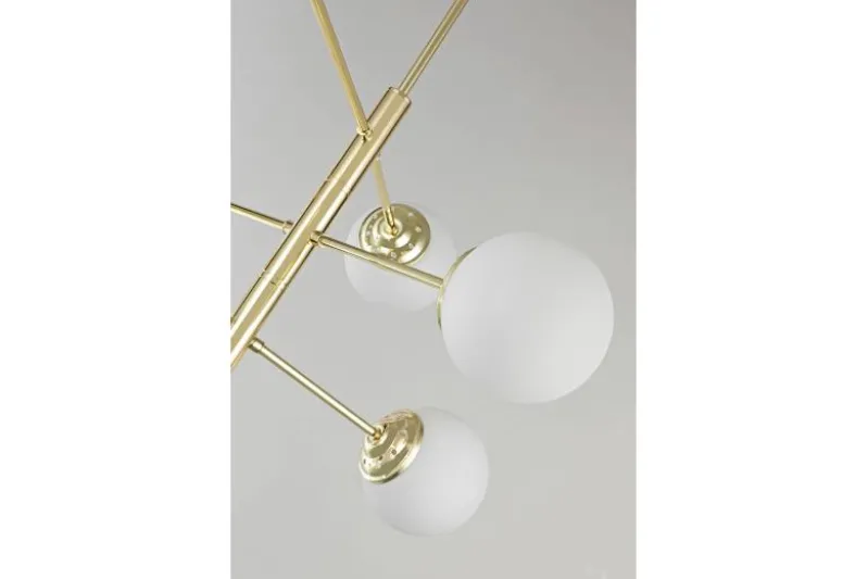 LAMPADA DA SOFFITTO MODERNA CLASSIC ORO FINO PRO W6