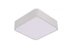 LAMPADA DA SOFFITTO MODERNA CUBO BIANCO D30