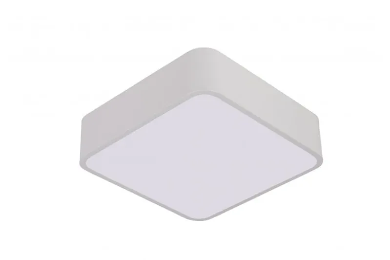 LAMPADA DA SOFFITTO MODERNA CUBO BIANCO D30