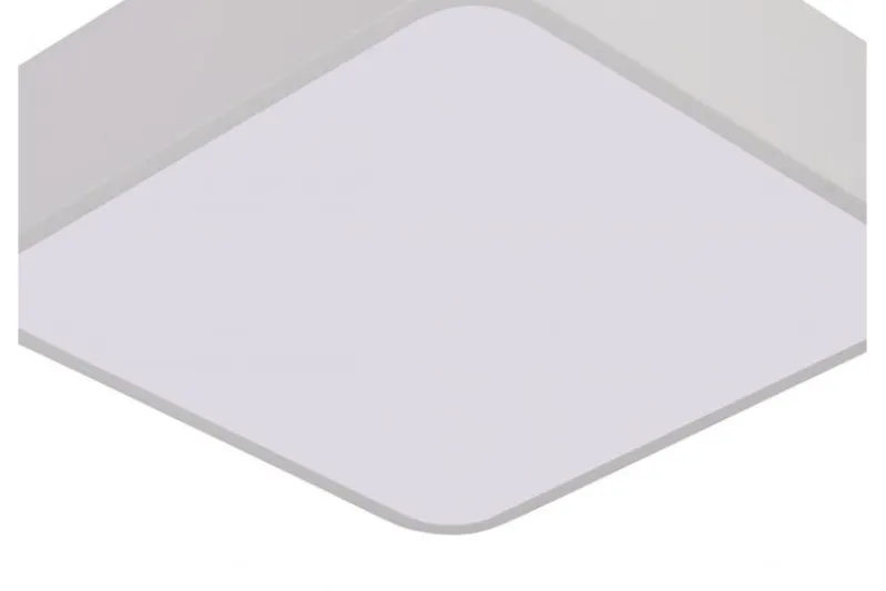 LAMPADA DA SOFFITTO MODERNA CUBO BIANCO D30