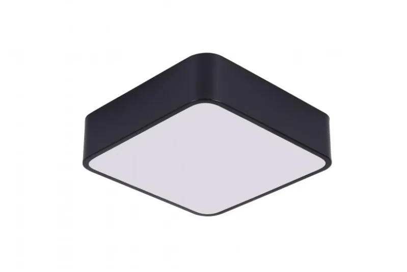 LAMPADA DA SOFFITTO MODERNA CUBO D30 NERA