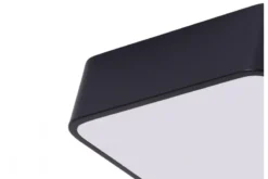 LAMPADA DA SOFFITTO MODERNA CUBO D30 NERA