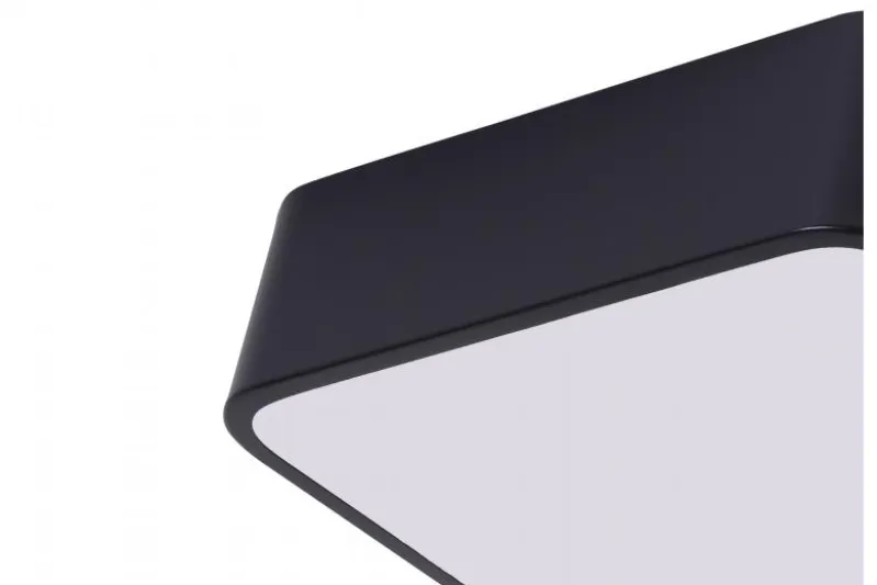 LAMPADA DA SOFFITTO MODERNA CUBO D30 NERA
