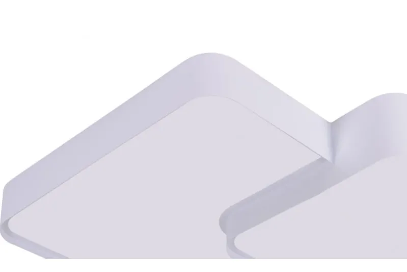 LAMPADA DA SOFFITTO MODERNA CUBO DUO BIANCO D48