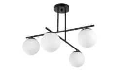 LAMPADA DA SOFFITTO MODERNA LEDO NERO W4