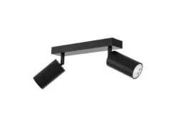 LAMPADA DA SOFFITTO MODERNA NERA NEO W2