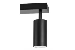 LAMPADA DA SOFFITTO MODERNA NERA NEO W2