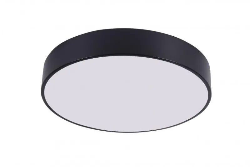 LAMPADA DA SOFFITTO MODERNA NERA ORBO D50