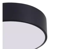 LAMPADA DA SOFFITTO MODERNA NERA ORBO D30