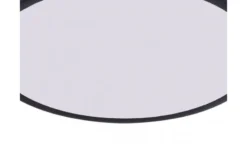LAMPADA DA SOFFITTO MODERNA NERA ORBO D23