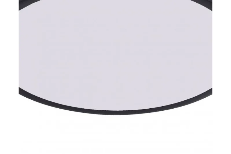 LAMPADA DA SOFFITTO MODERNA NERA ORBO D23