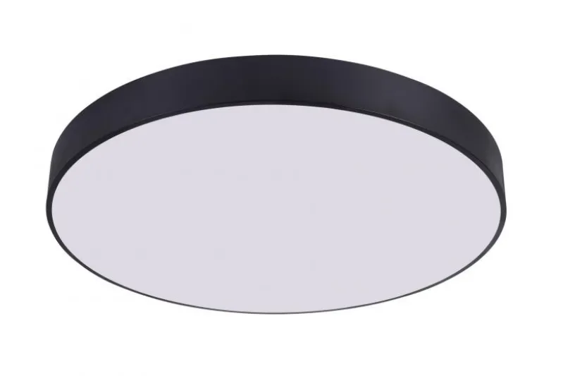 LAMPADA DA SOFFITTO MODERNA NERA ORBO D78