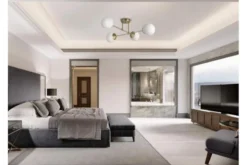 LAMPADA DA SOFFITTO MODERNA OTTONE FINO W4