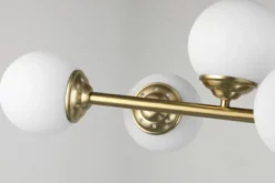 LAMPADA DA SOFFITTO MODERNA OTTONE FINO W8