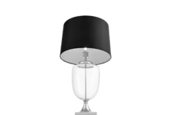 Lampada da tavolo comodino OLIMPIA Nero