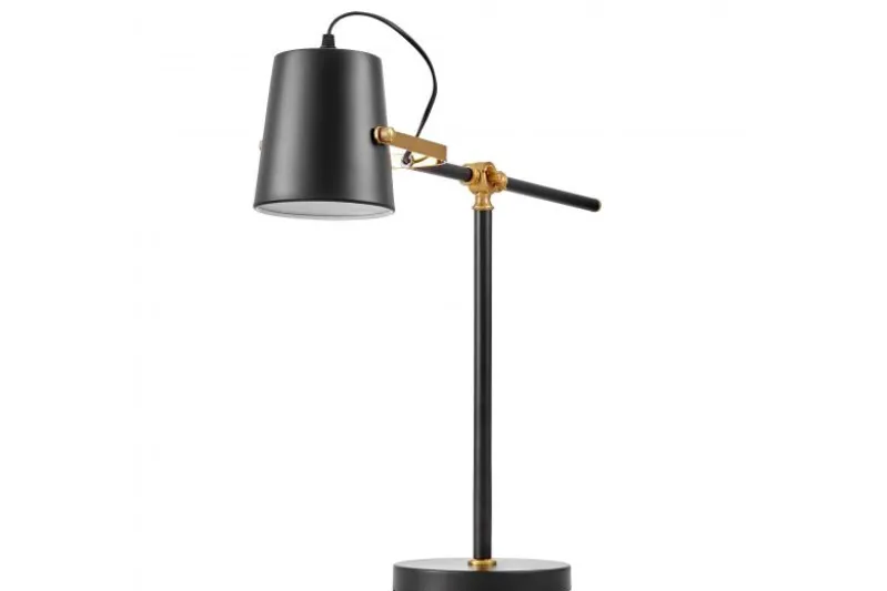 LAMPADA DA TAVOLO FELA IN OTTONE NERO