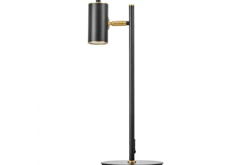 LAMPADA DA TAVOLO MIRA NERO-OTTONE