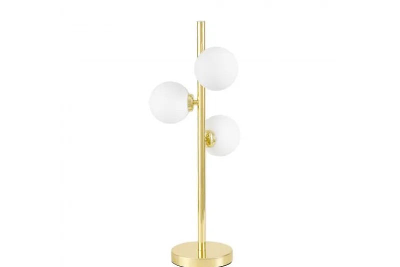 LAMPADA DA TAVOLO MODERNA CLASSICA ORO MARSIADA W3