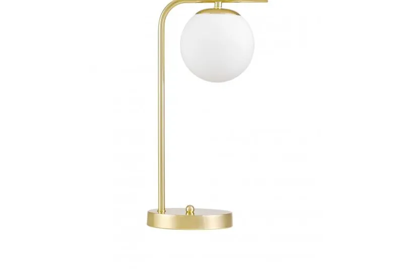 LAMPADA DA TAVOLO MODERNA CLASSICA ORO TESO W1